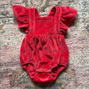 Kate Quinn velour romper